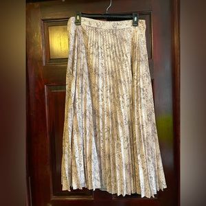 Long flowy skirt